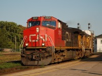 399 passing Brantford behind CN 2531 and UP 9782
