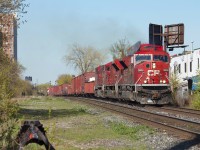 CP 220-07 passes Bartlett with two howling 16-710G3C primemovers.