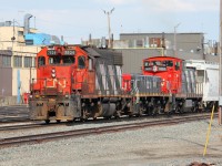 Remote'd Edmonton Yard power lead by CN 7526.