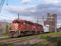 CP 5988 leads 440 under threatening skies.