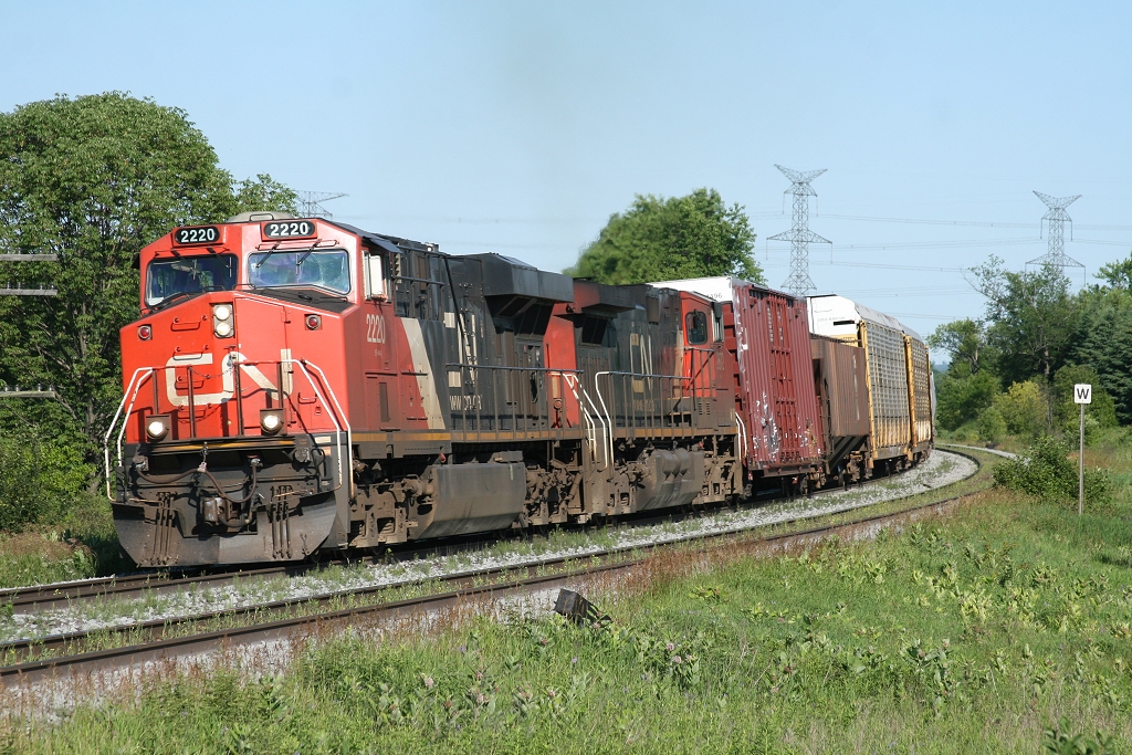 CN 308 works upgrade out of Clarke