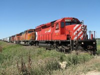CP 878/BNSF C-SCMMIB with a nice mix of BNSF power led by CP SD40-2 6067.