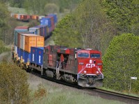 CP #153 Westbound at Elliot Road, Newtonville, ON, approx MP 151 CP Belleville subdivision.