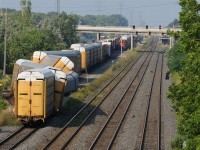 Overview of 435's derailment at Aldershot, Ontario.