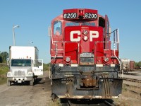 CP 8200 rests in Welland, Ontario.