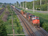 CN 309 from Quebec City heads west to its destination in Toronto