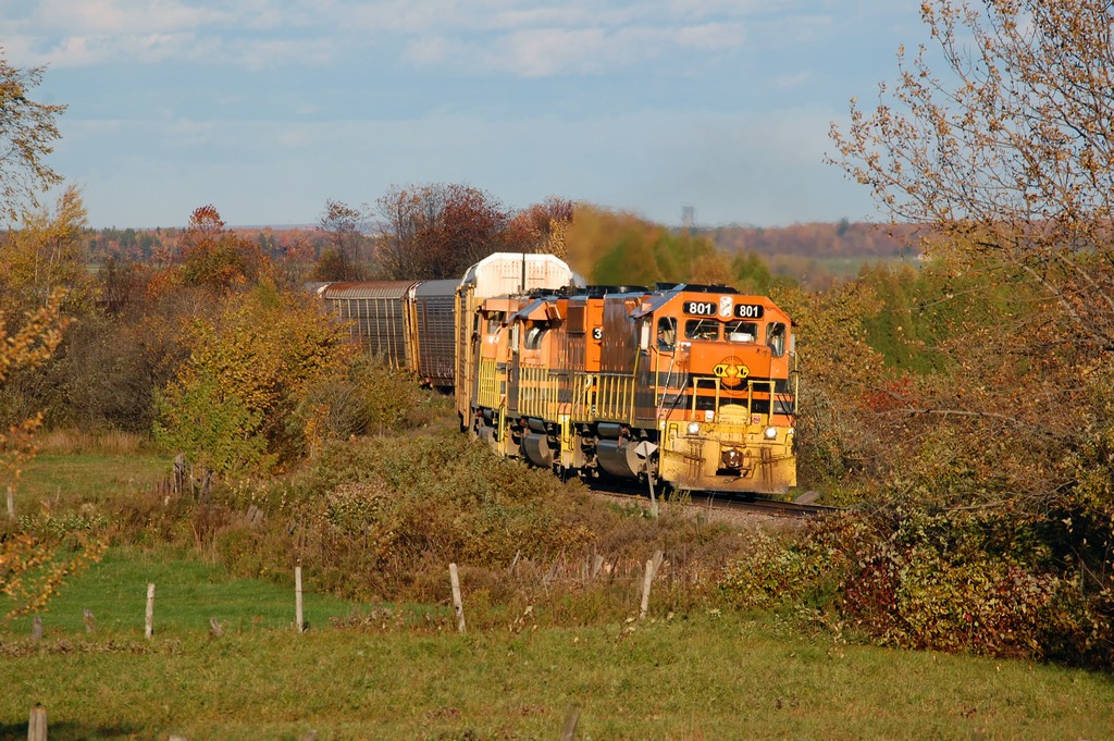 QGRY 729 at \'\'CP Belair Station\'\' On Trois-riviere Sub. This is one of my favorite spot on QGRY Subs.