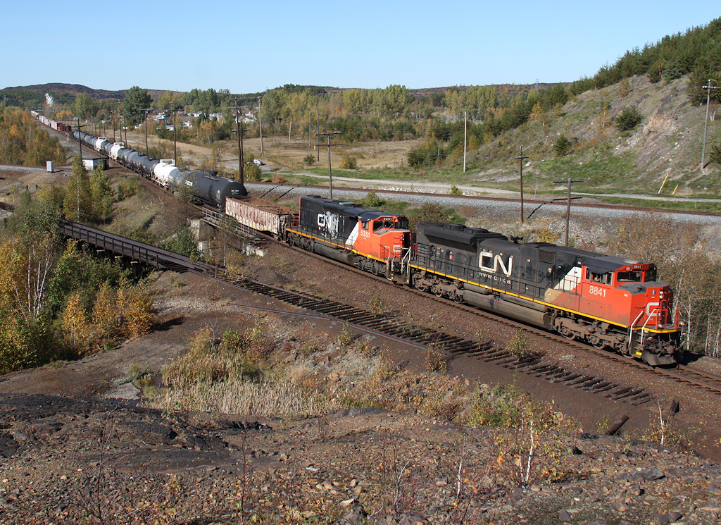 CN 314 eases through Coniston across the OVR