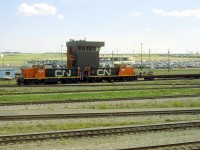 I took this picture from my seat in VIA 2 somewhere east of Edmonton.