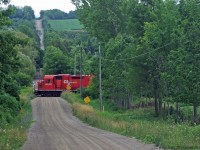 Leisurely rolling through the Oak Ridges Moraine with the door open its Simcoe Day on the Havelock.