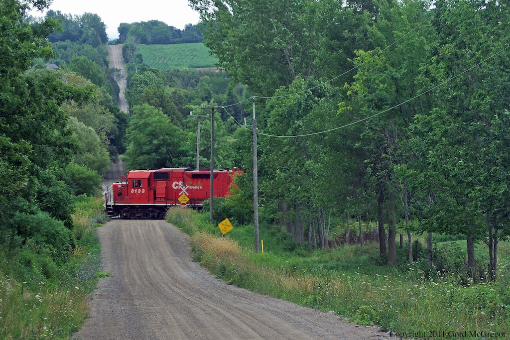 Leisurely rolling through the Oak Ridges Moraine with the door open its Simcoe Day on the Havelock.
