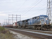 A trio of CEFX's lead today's CP 254, with a nice suprise and back on home rail's ex SOO ex  INRD rolls past me with the last bit of light on what was a beautiful fall day.