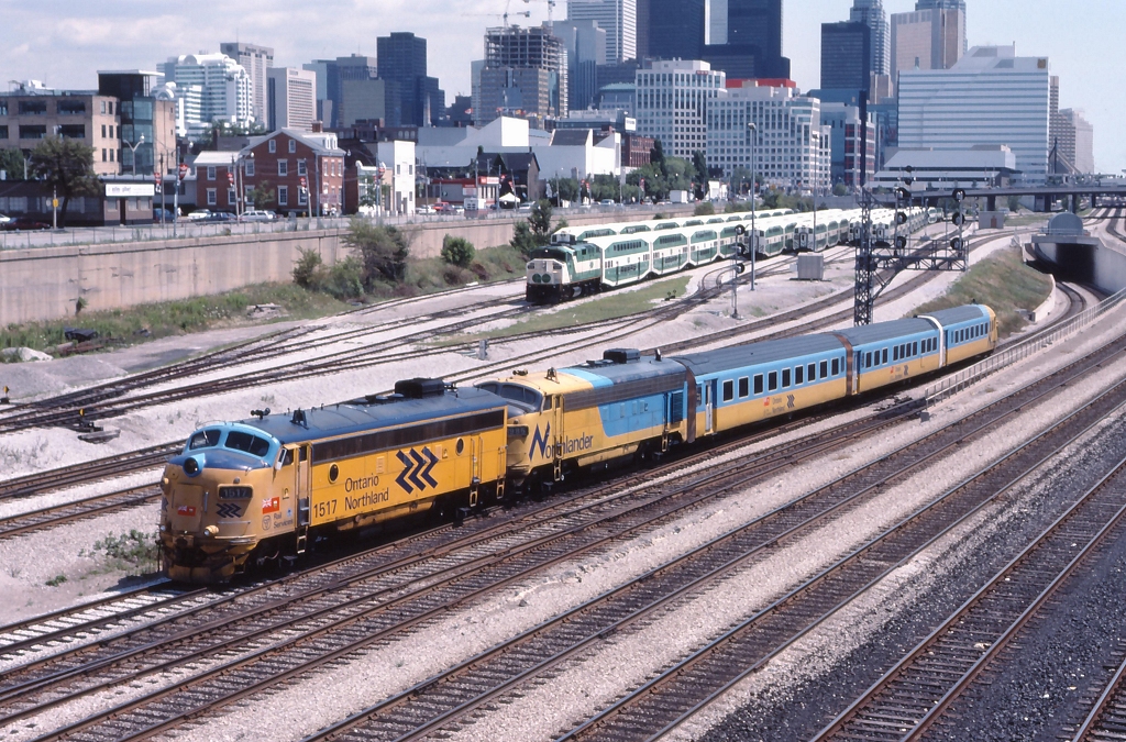 ONR 121 heads for the Newmarket sub