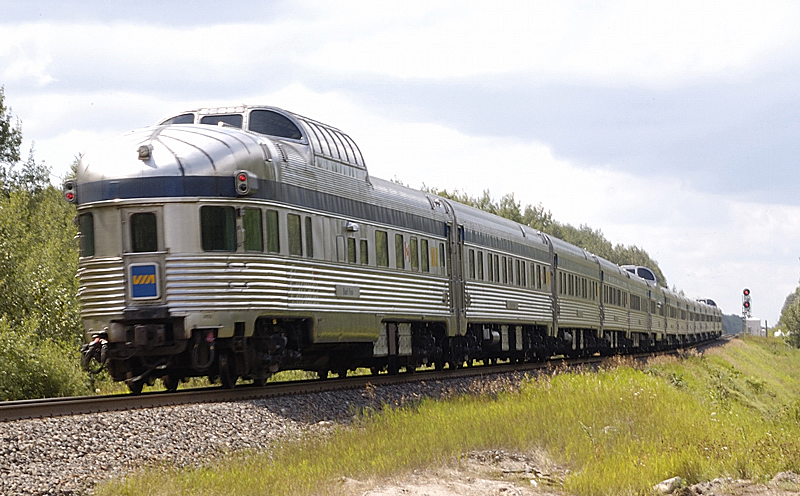 ViaRail  west bound to Hudson