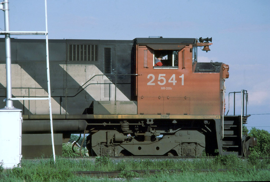 CN 345 about to take of after a meet.