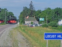 Normally you would need the police to pull this shot off!T08 crossing Markhams busiest highway with not a car in site,Thanks to Simcoe Day and a little luck.