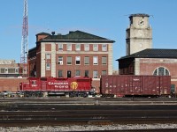 CP 3083 is working the local for several industries in Moose Jaw as its parked near the former CP station. It was sure fun to visit Little Chicago as its a vital point on the CP system.
