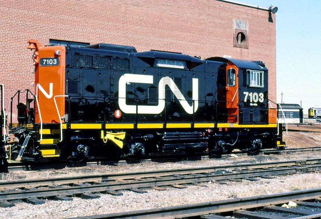 7103 rebuilt out of 1238 and the hood of a GP-9.