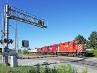 The Havelock is one of very few trains that depart from this side of the yard at Agincourt.