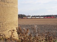 Just outside Agincourt Yard a lone farm remains and T07 lays stranded due to a derailment ahead.