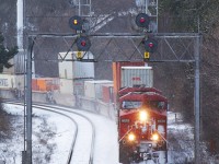 Sun, rain, hail, sleet, and snow? Canadian Pacific braves it all to bring you the goods!