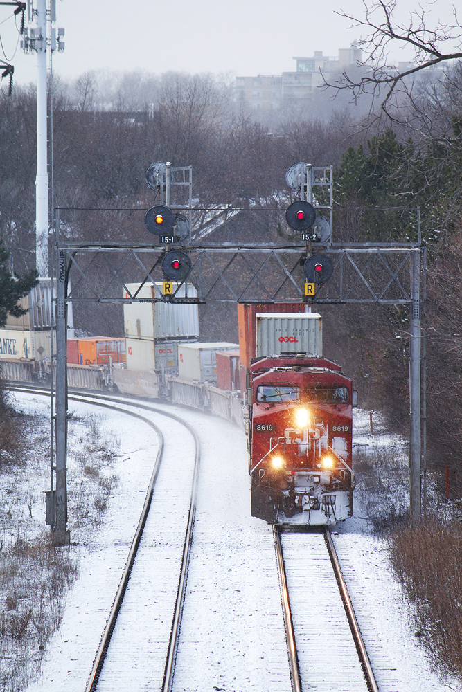 Sun, rain, hail, sleet, and snow? Canadian Pacific braves it all to bring you the goods!