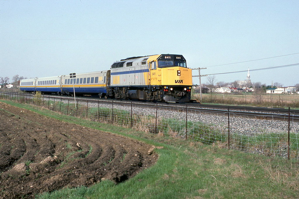 VIA 20 ,next stop Drummond in 20 minutes.