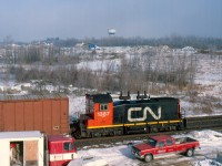 CN 534 back to Côteau.
