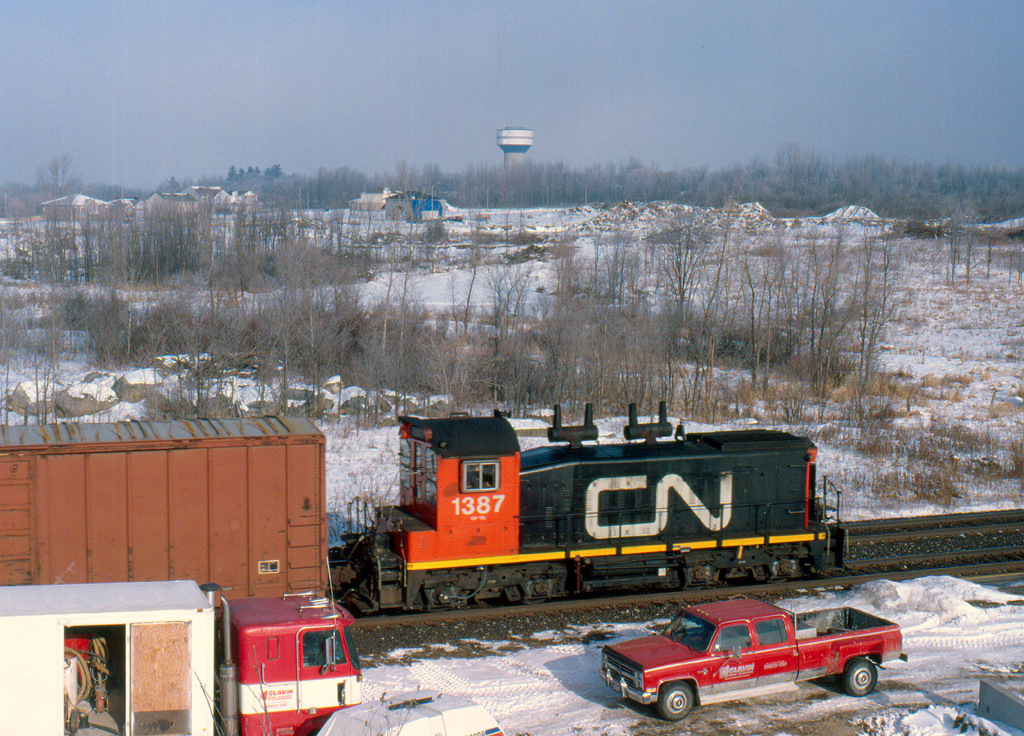 CN 534 back to Côteau.