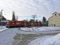 T08 with fresh newly rebuilt 3048 arrive on a cold morning in Claremont. 