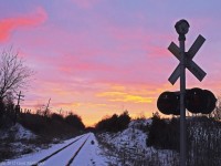 Before sunrise at Balsam on a winters morn.