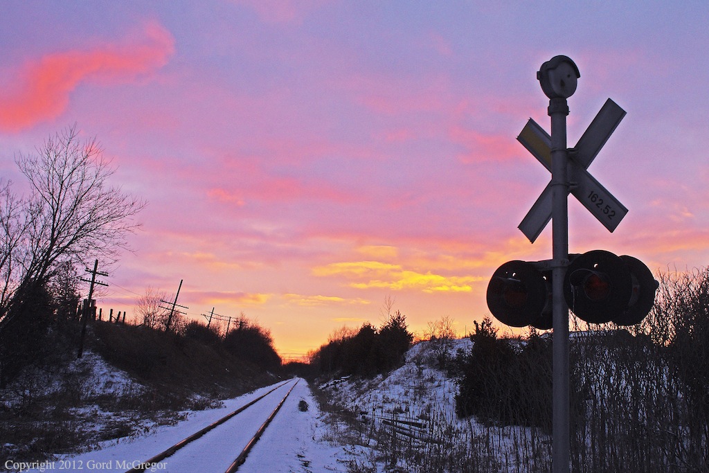 Before sunrise at Balsam on a winters morn.