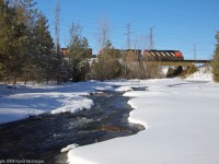 A rewarding hike into the backwoods of The Rouge Park where CN York sub crosses Little Rouge River.