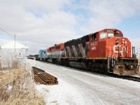 RMPX 9431 works the SOR Garnet yard on boxing day, after one day off for Christmas the crew is aboard and building their train for Nanticoke.