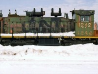 CN 1242,s original green has been tougher than the 60,s black.