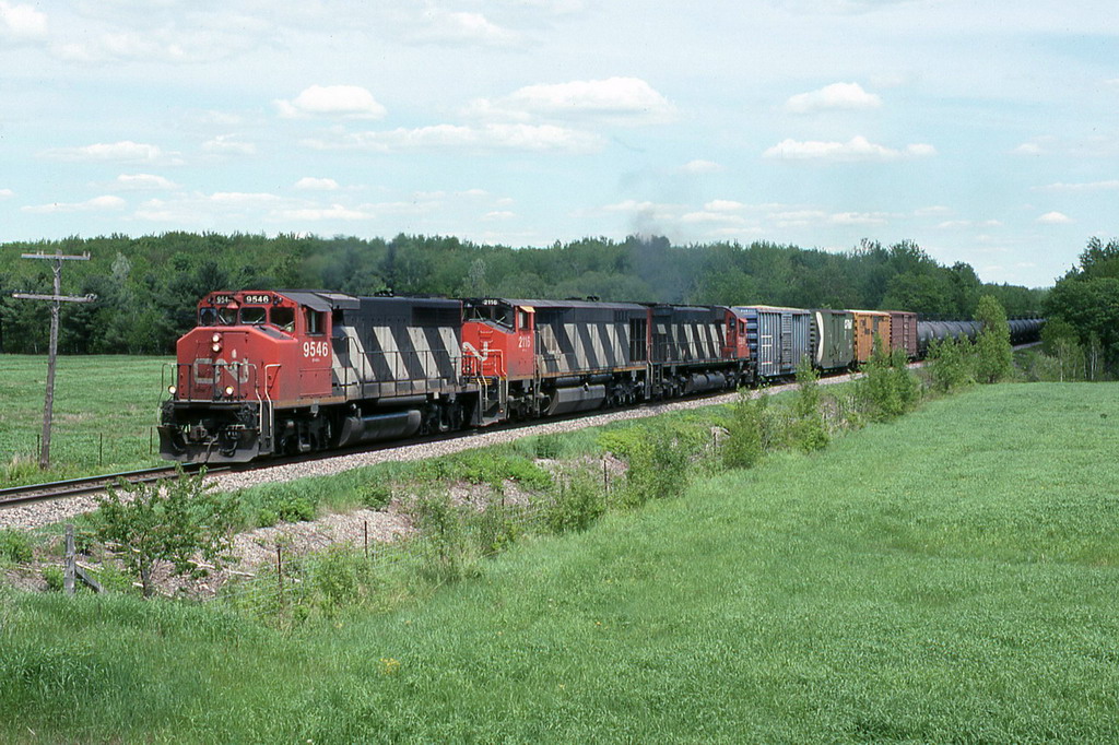 CN 307 approaching Rd 161.