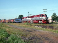 CN testing the new EMD SD70M's 7001-7000 on the 208.