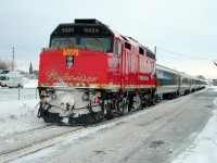 VIA 622 with the BUD wrapped 6424.