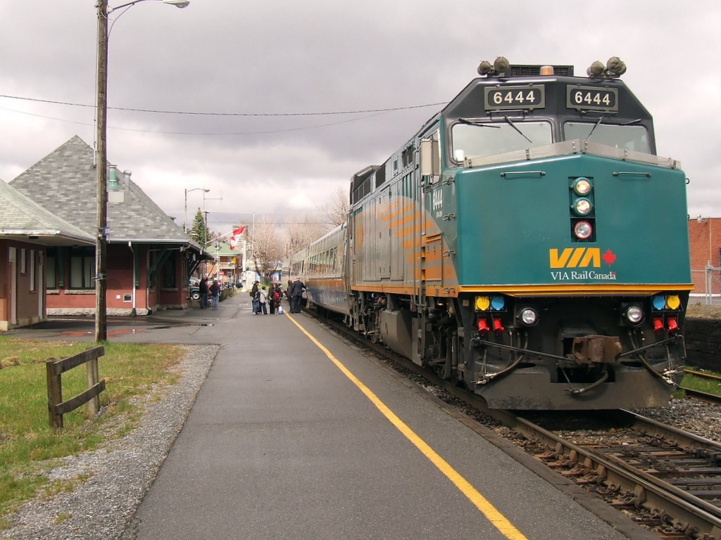 VIA 25 on a gloomy april afternoon.