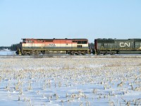CN 782 with BC 4617 lead and 5793 with their 50 MT tanks.