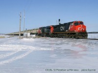 CN 781, 68  25,100 gallon tanks of gas.