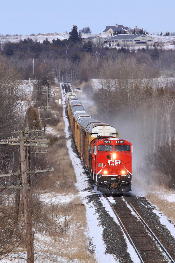 CP 9356 stretches its legs out on 2241-25.