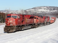 CP's 220 train heads through Marathon