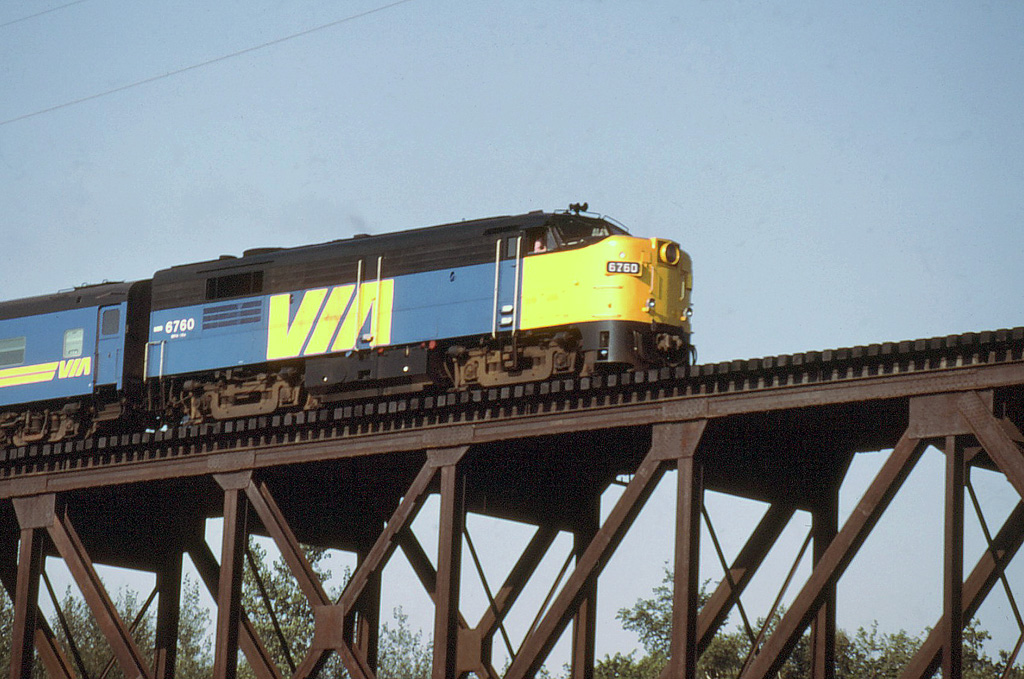 VIA 20 half way to Qc.