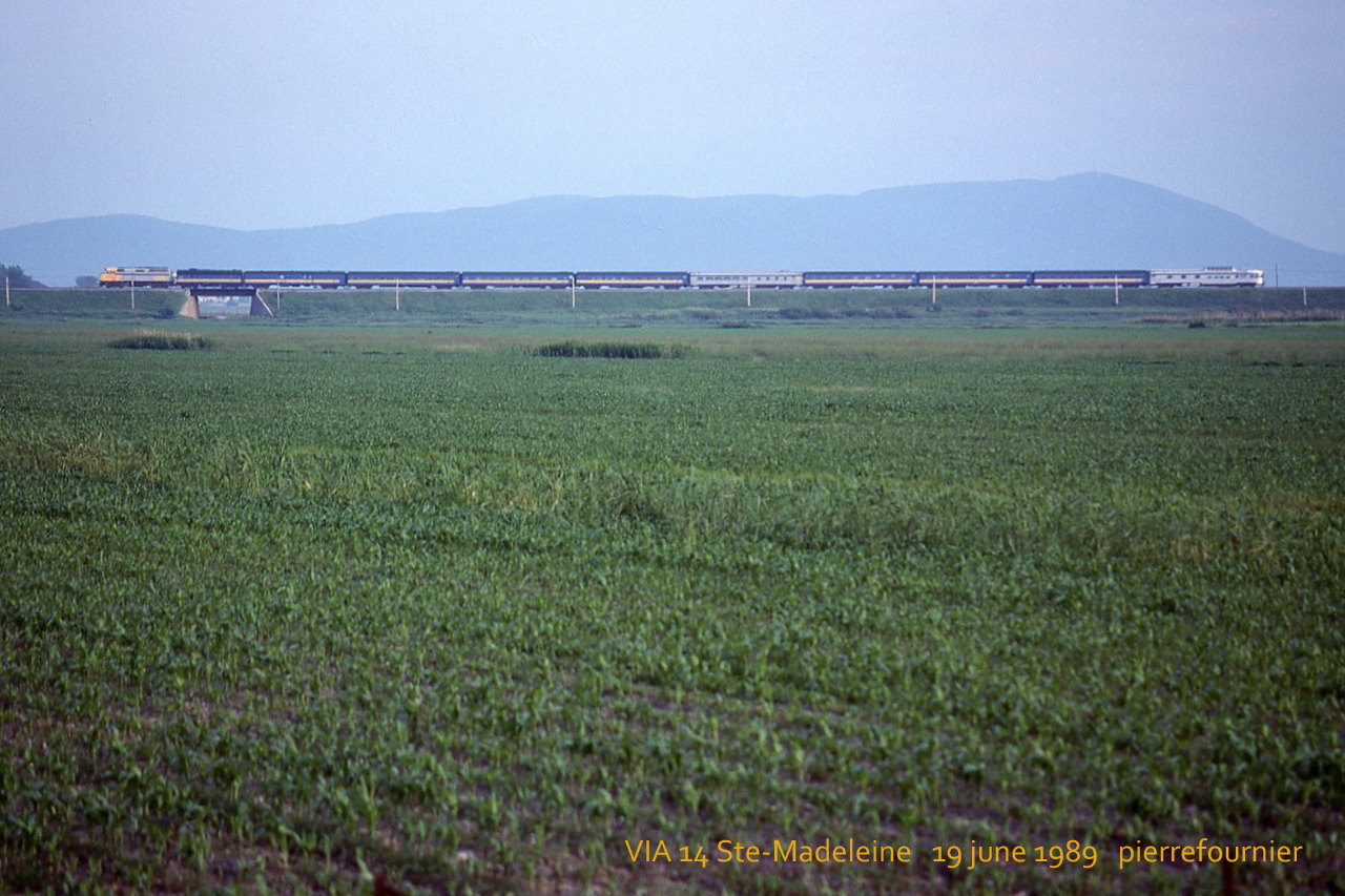 VIA 14 has just undertaken its 800 mile trip to Halifax.