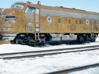 CN F7 9176 was sand blasted to be repainted probably in its original color but I ,ve never seen her after.