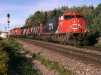 CN 391 taking the hole for the 2 evening VIAs,26-27.