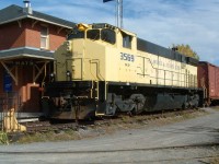 Former CN 3569 sold to St-L&A now resting at the museum.