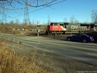 A father and son give a friendly wave after a quick chase from Pickering.