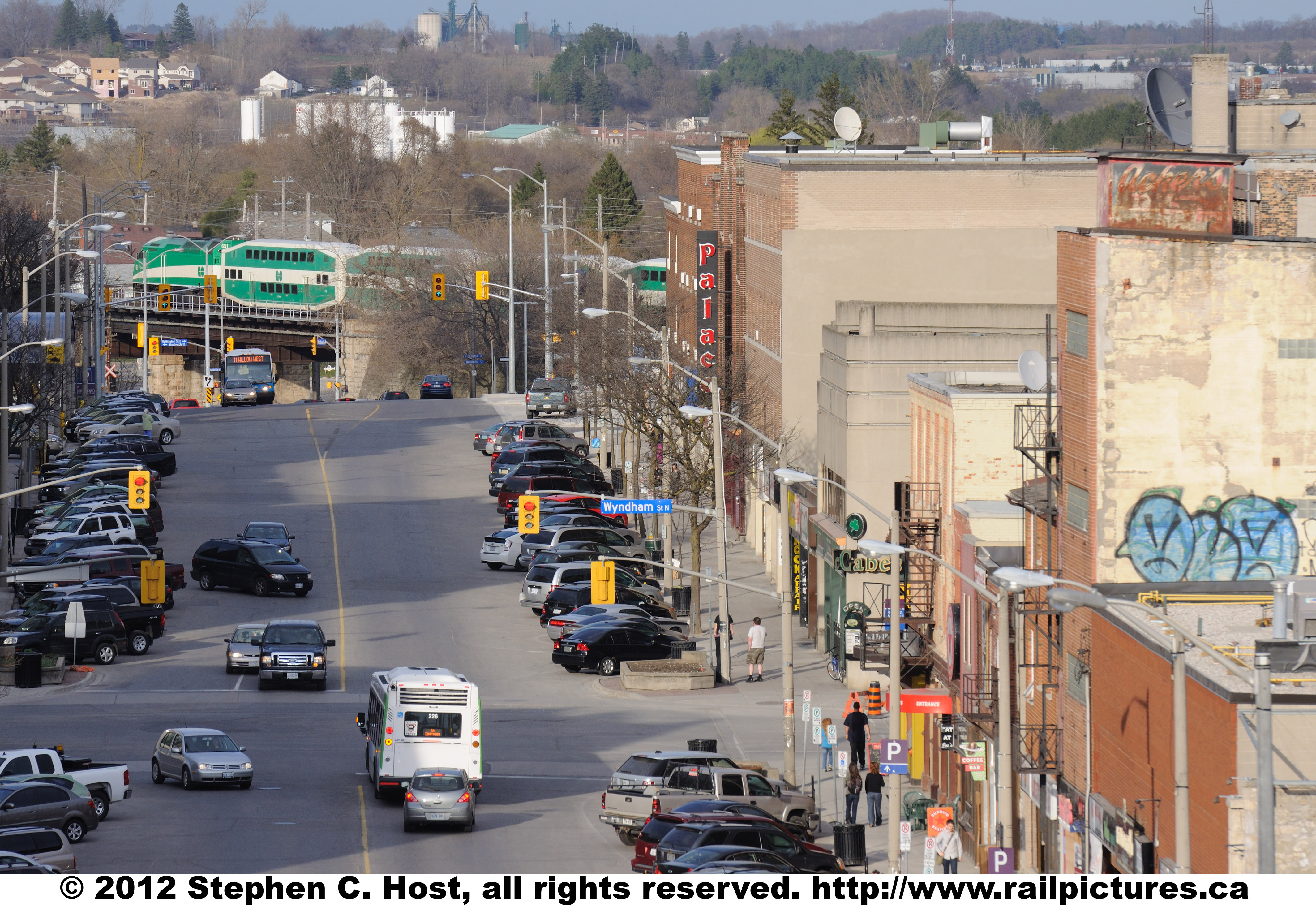 Railpictures.ca Stephen C. Host Photo The first commuter train of